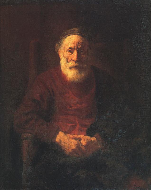 Portrait of an Old Jewish Man, Rembrandt