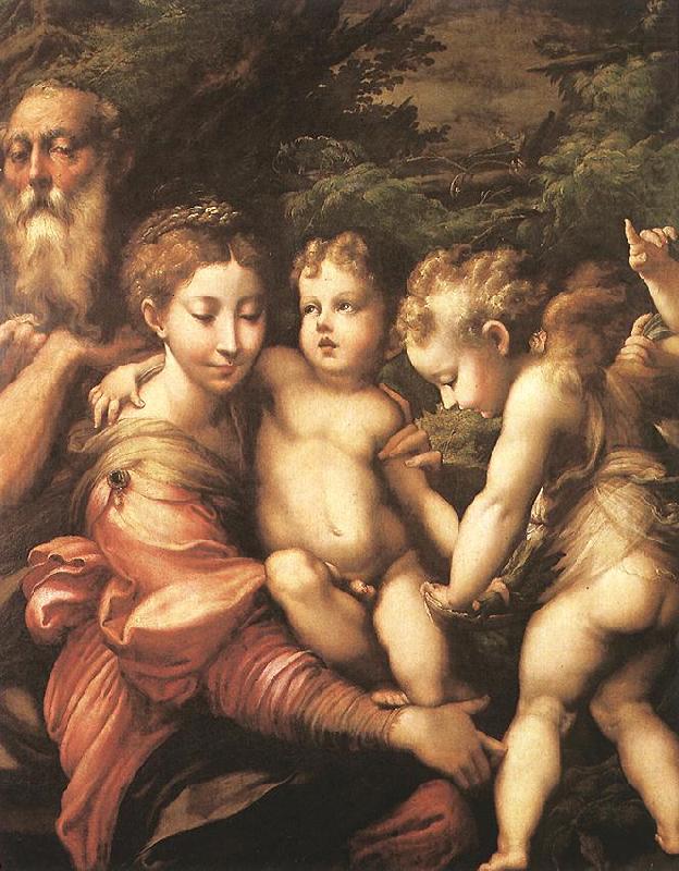 Rest on the Flight to Egypt ag, PARMIGIANINO