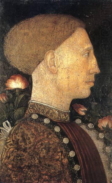 Portrait of Leonello dEste fgg, PISANELLO