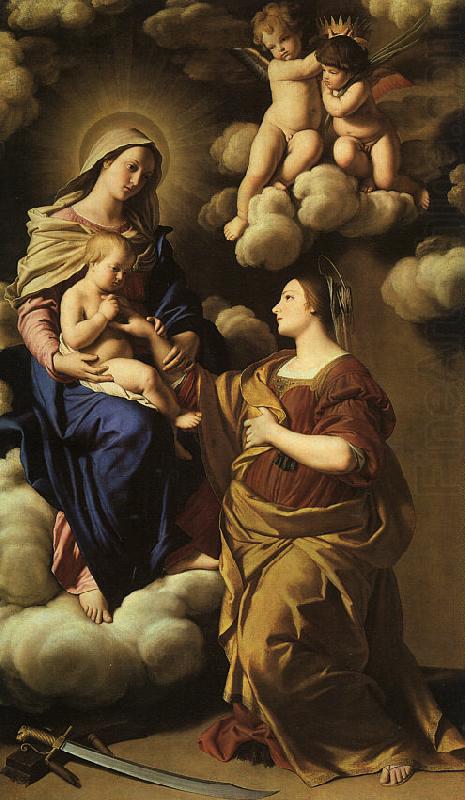 The Mystic Marriage of St. Catherine f, SASSOFERRATO