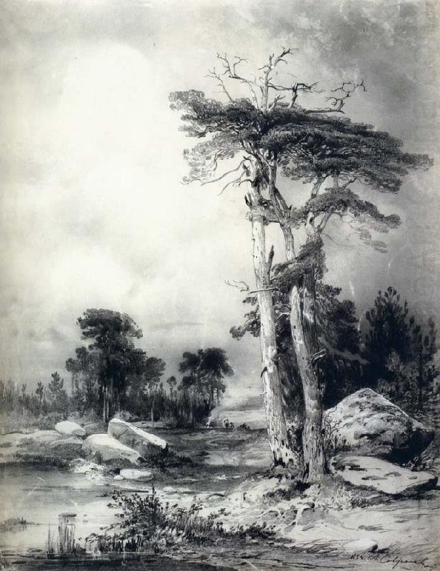 Landscape, A.K.Cabpacob