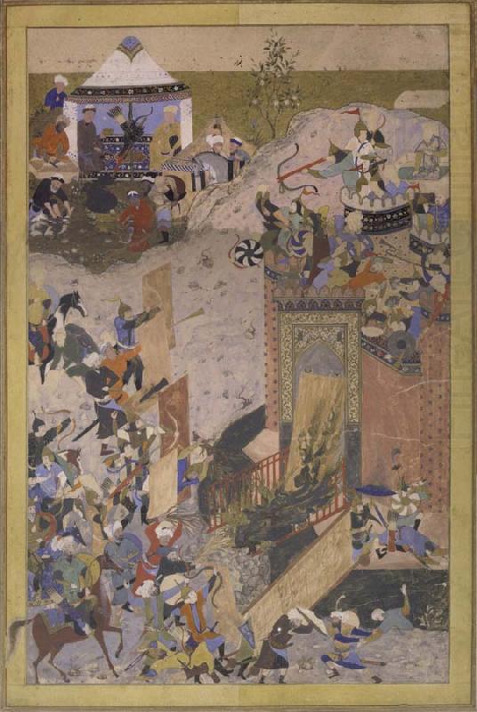 Capture of a city, Bihzad