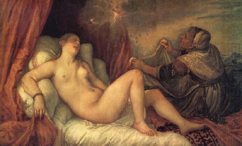 Danae, Titian