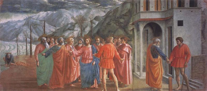 The Tribute Money, MASACCIO