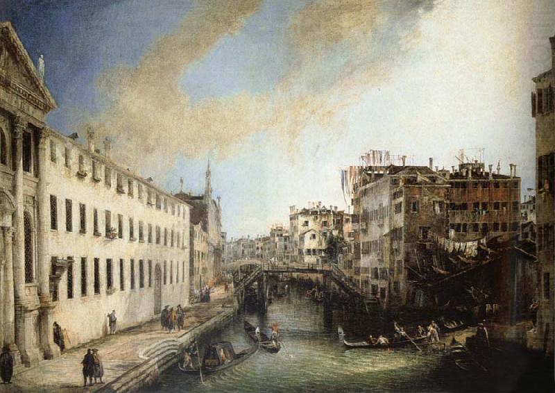 Rio dei Mendicanti, Canaletto