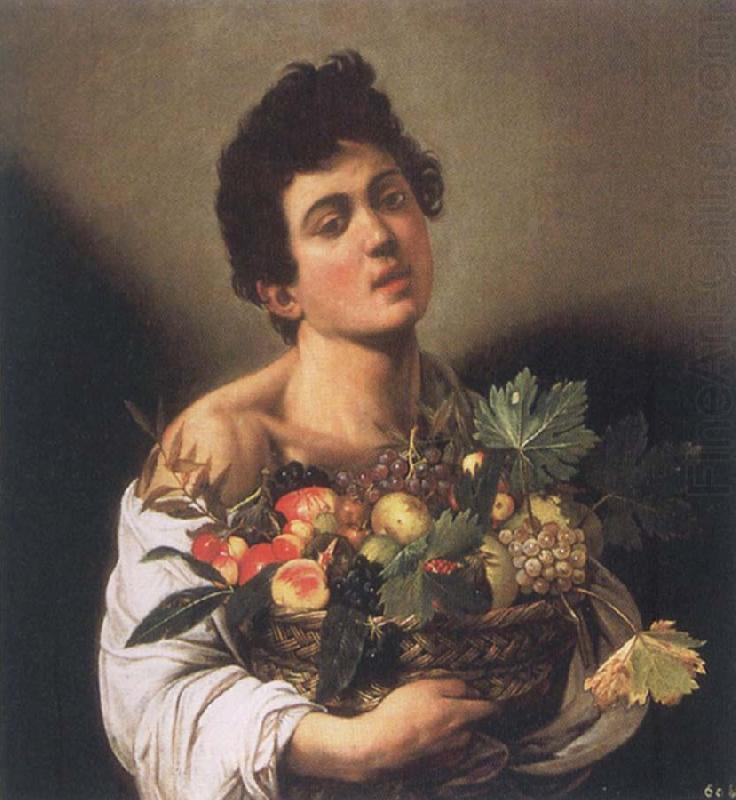 Boy with a Basket of Fruit, Caravaggio