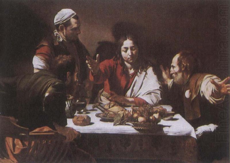 The Supper at Emmaus, Caravaggio