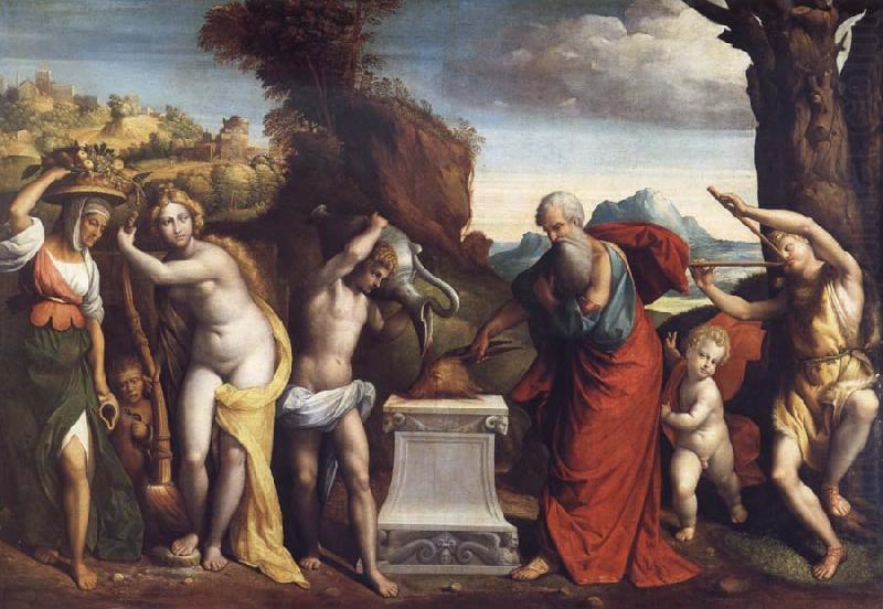 A Pagan Sacrifice, GAROFALO