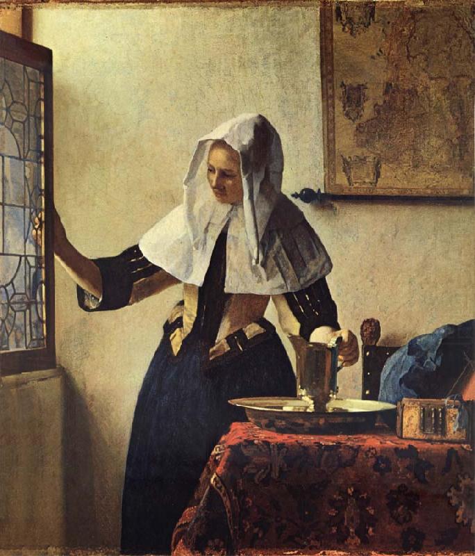 Woman with a Jug, JanVermeer