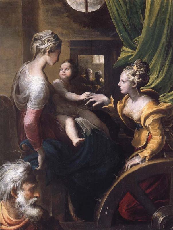 The Mystic Marriage of Saint Catherine, PARMIGIANINO