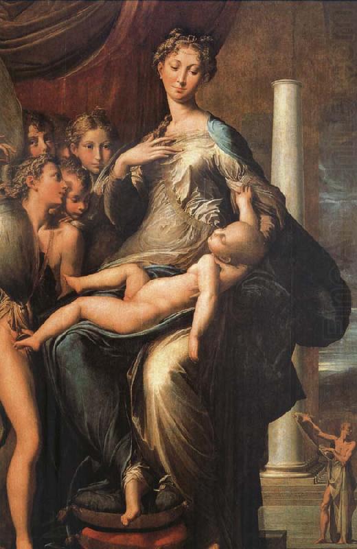 The Madonna of the long neck, PARMIGIANINO