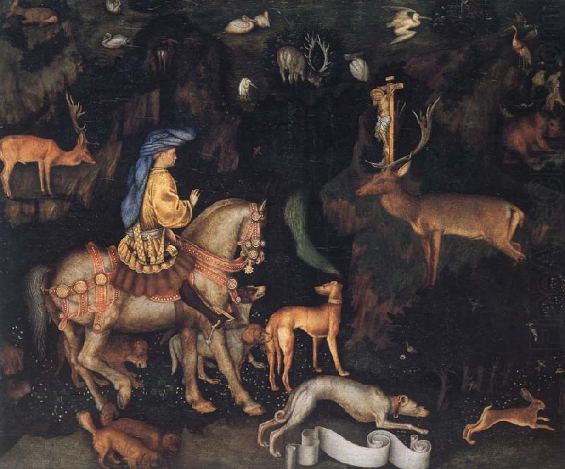 The Vision of Saint Eustace, PISANELLO