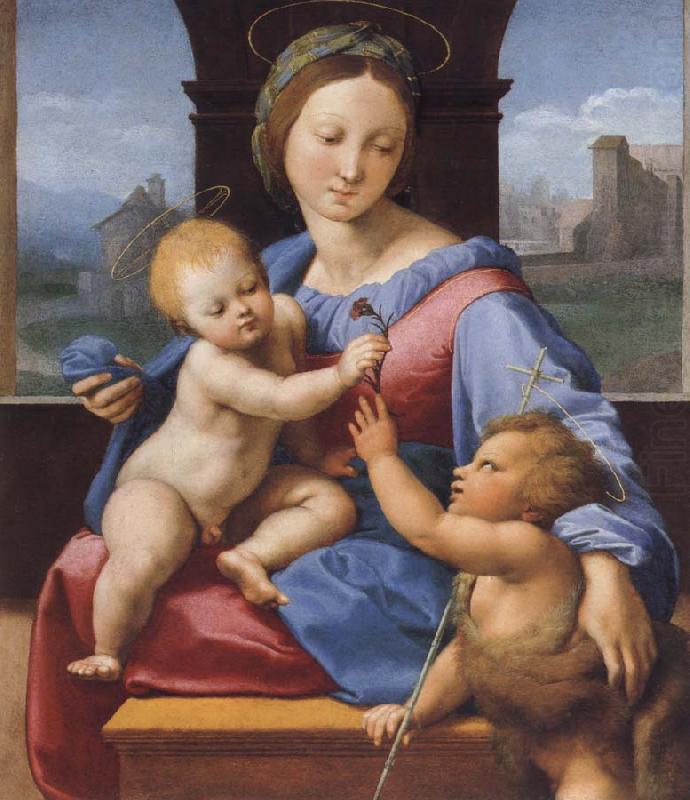 The Madonna and Child with teh Infant Baptist, Raphael