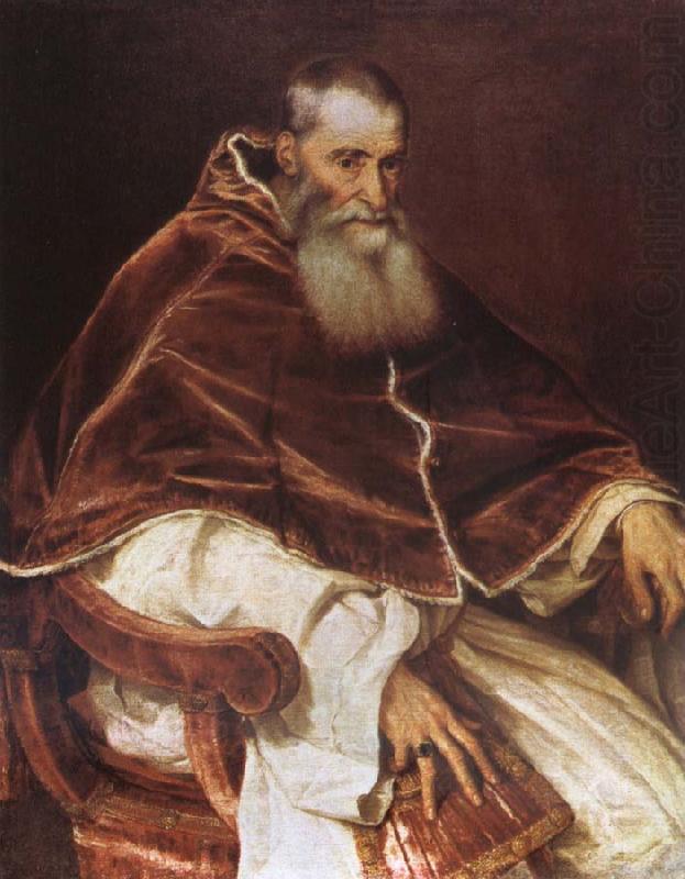 Pope Paul III, Titian