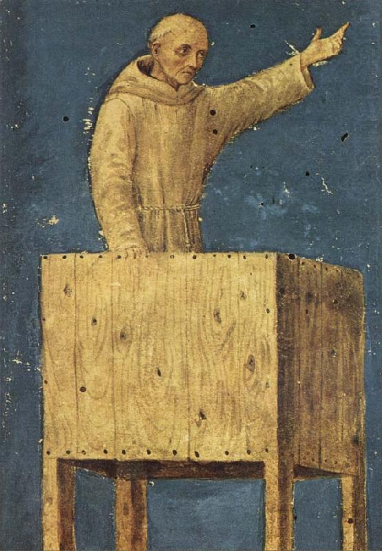 St.Bernardino of Siena Preaching, Vecchietta