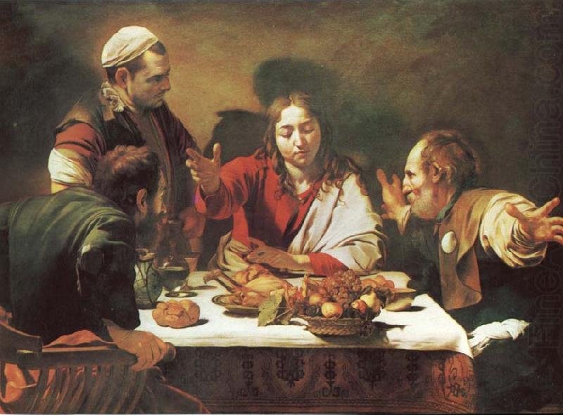 The Supper at Emmaus, Caravaggio