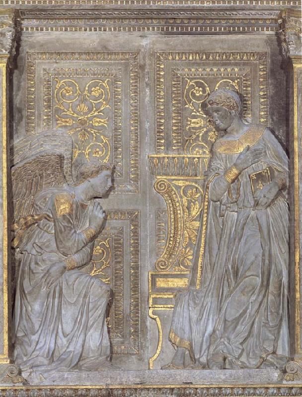 The Annunciation, Donatello