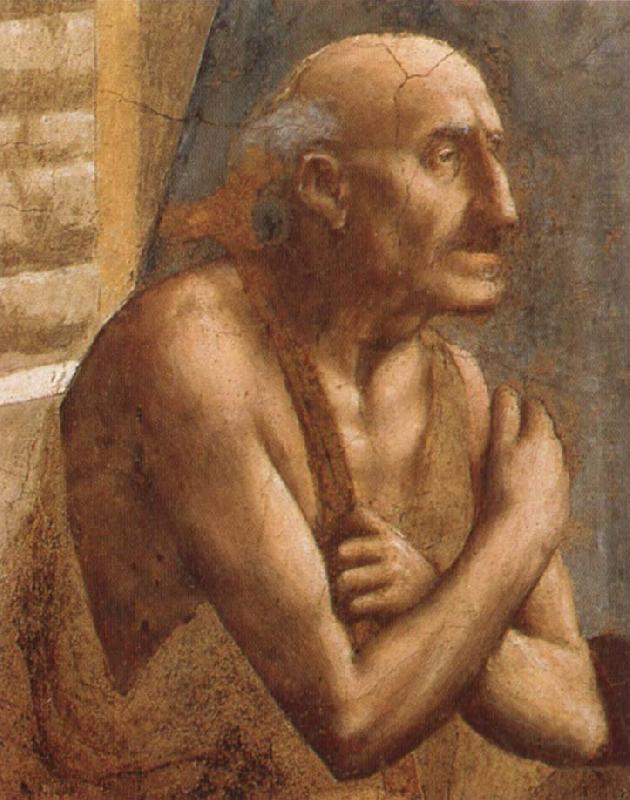 Petrus botar de sjuka med sin skugga, MASACCIO