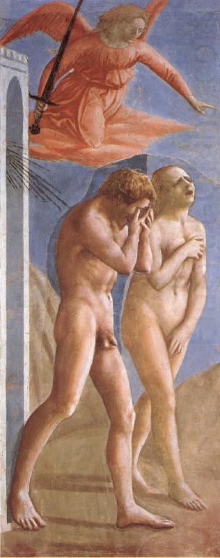 Utdrivelsen from paradise, MASACCIO