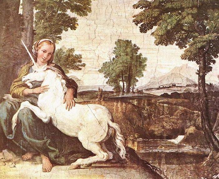 A Virgin with a Unicorn, Domenichino