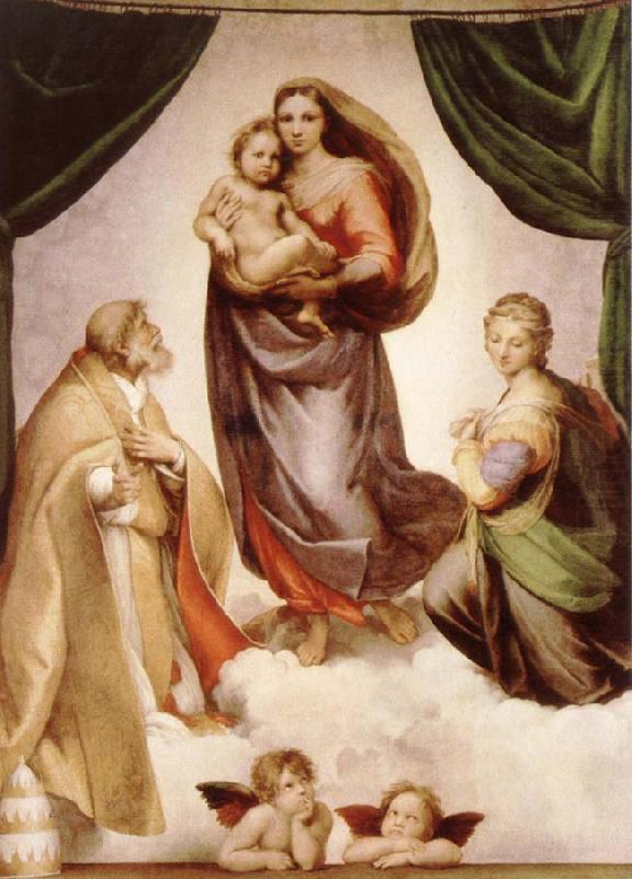 sistine madonna, Raphael