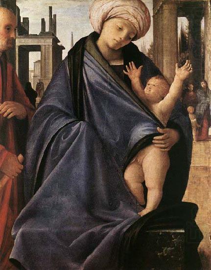 Holy Family, BRAMANTINO