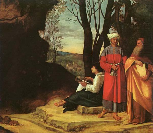 The Three Philosophers, Giorgione