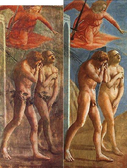 When it was cleaned, MASACCIO