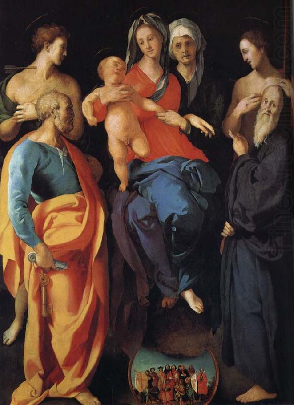 Holy Family, Pontormo