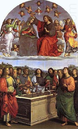 The Coronation of the Virgin, Raphael