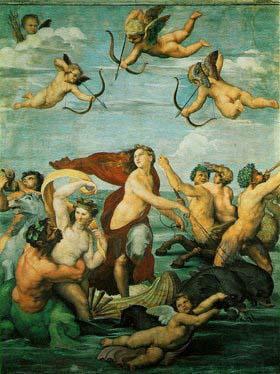 his only major mythology, Raphael