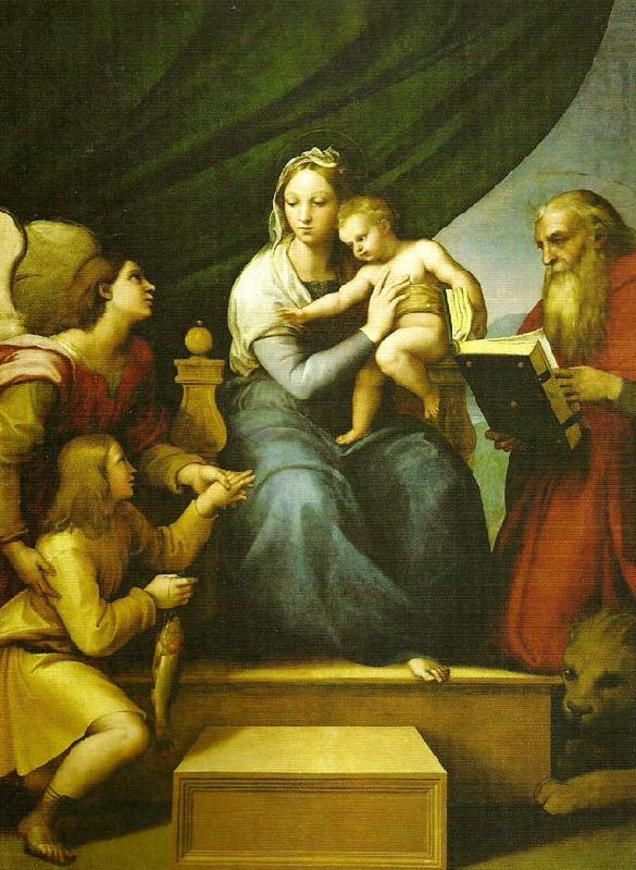 the madonna del pesce, Raphael