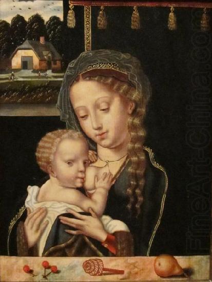 Madonna and Child Nursing, Anonymous