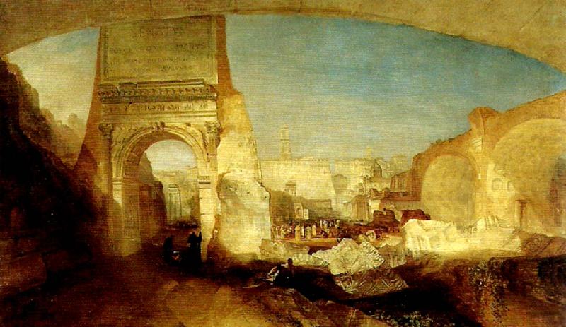 forum romanum, J.M.W.Turner