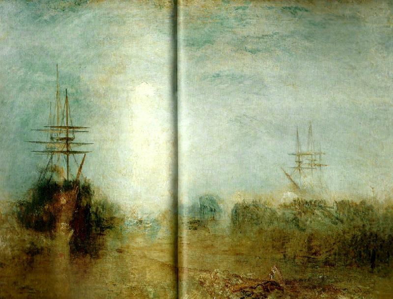 whalers entangled in flaw ice, J.M.W.Turner