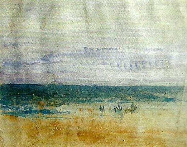 figures on the shore 1835-40, J.M.W.Turner