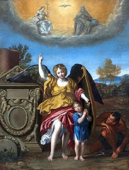 Guardian angel, Domenichino