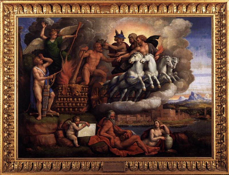 Apotheosis of Hercules, Garofalo