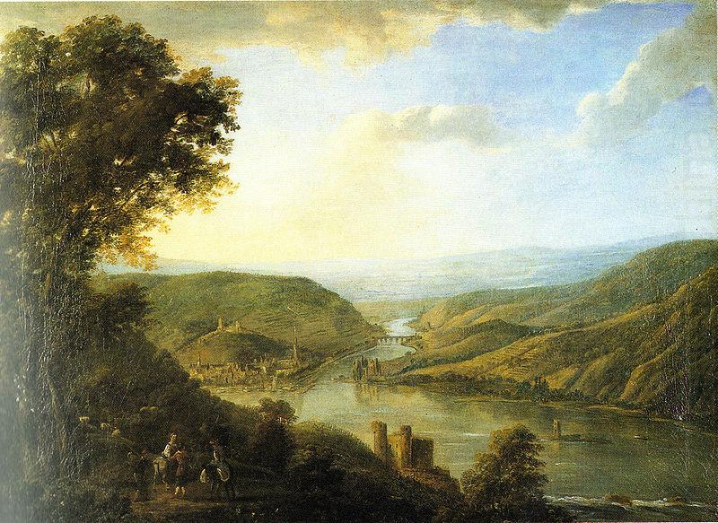 landscape, Johann Caspar Schneider