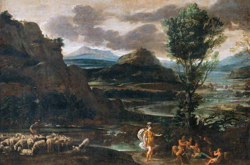 Erminia among the Shepherds, Domenichino