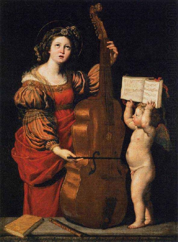 St Cecilia, Domenichino