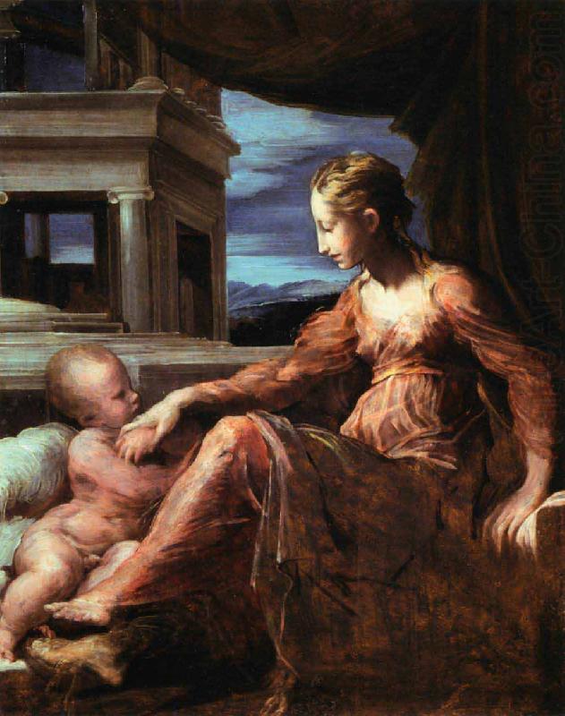 Virgin and Child, PARMIGIANINO