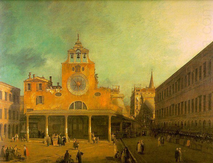 San Giacomo di Rialto, Canaletto