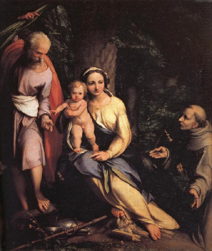 The Rest on the Flight into Egypt, Correggio