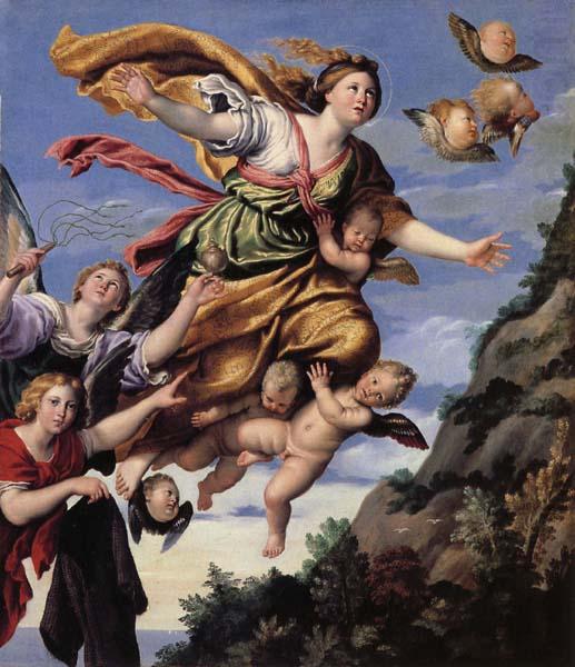 The Assumption of Mary Magdalen into Heaven, Domenichino