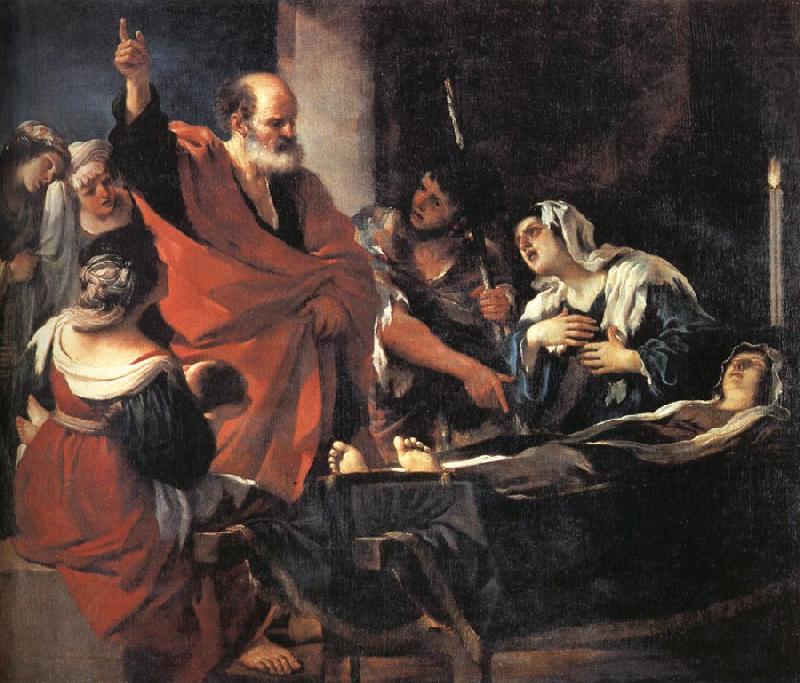 St.Peter Revives Tabitha, GUERCINO