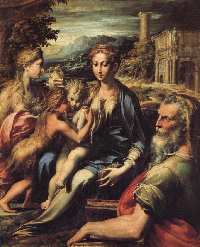 Madonna of St.Zachary, PARMIGIANINO