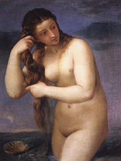 Venus Anadyomenes, Titian