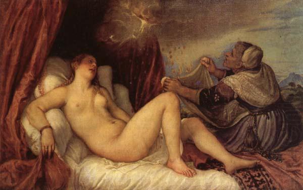 Danae, Titian