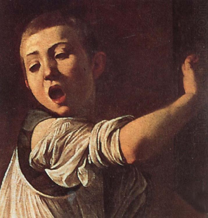 Details of Martyrdom of St.Matthew, Caravaggio